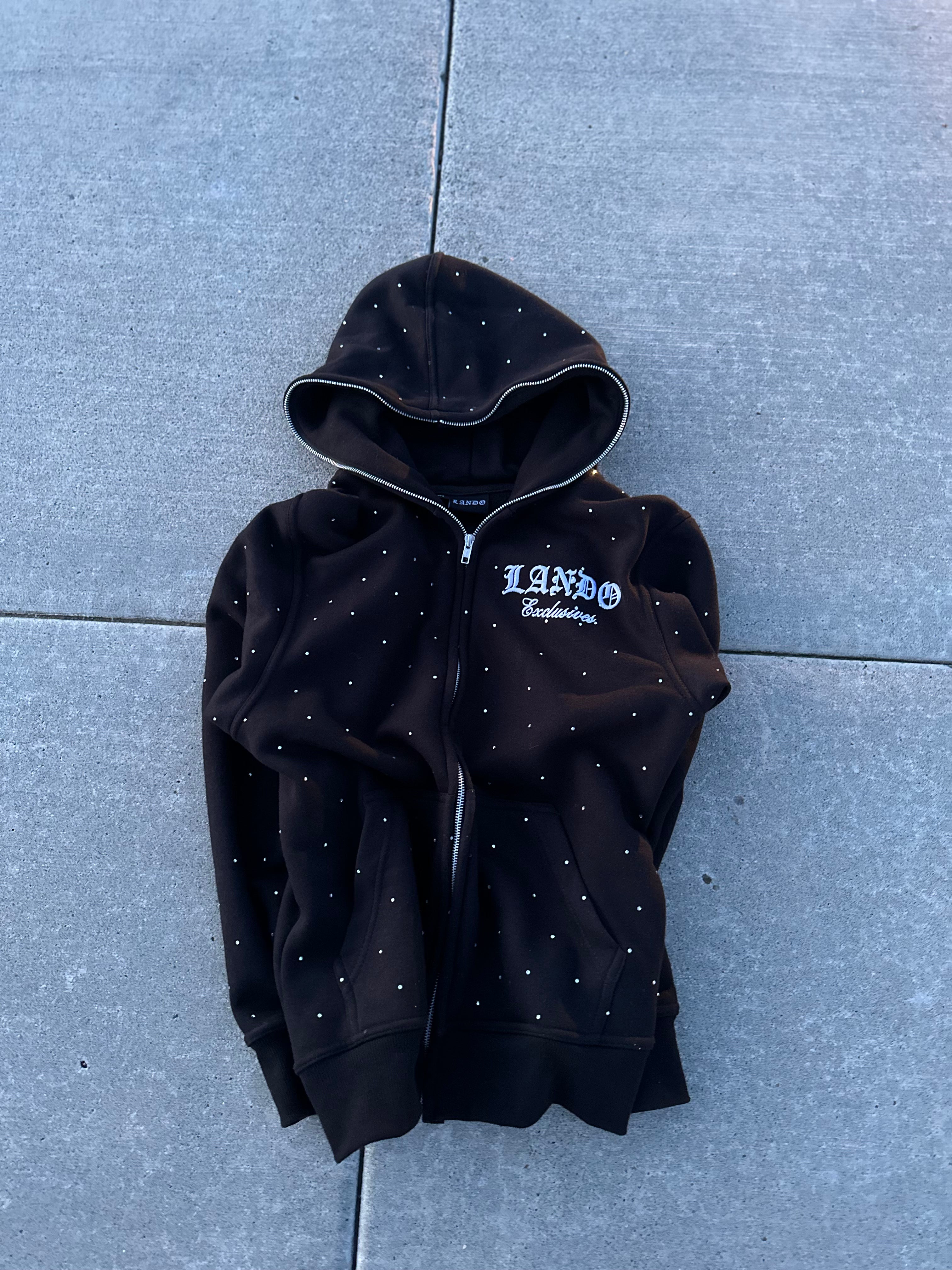 Lando Rhinestone Hoodie