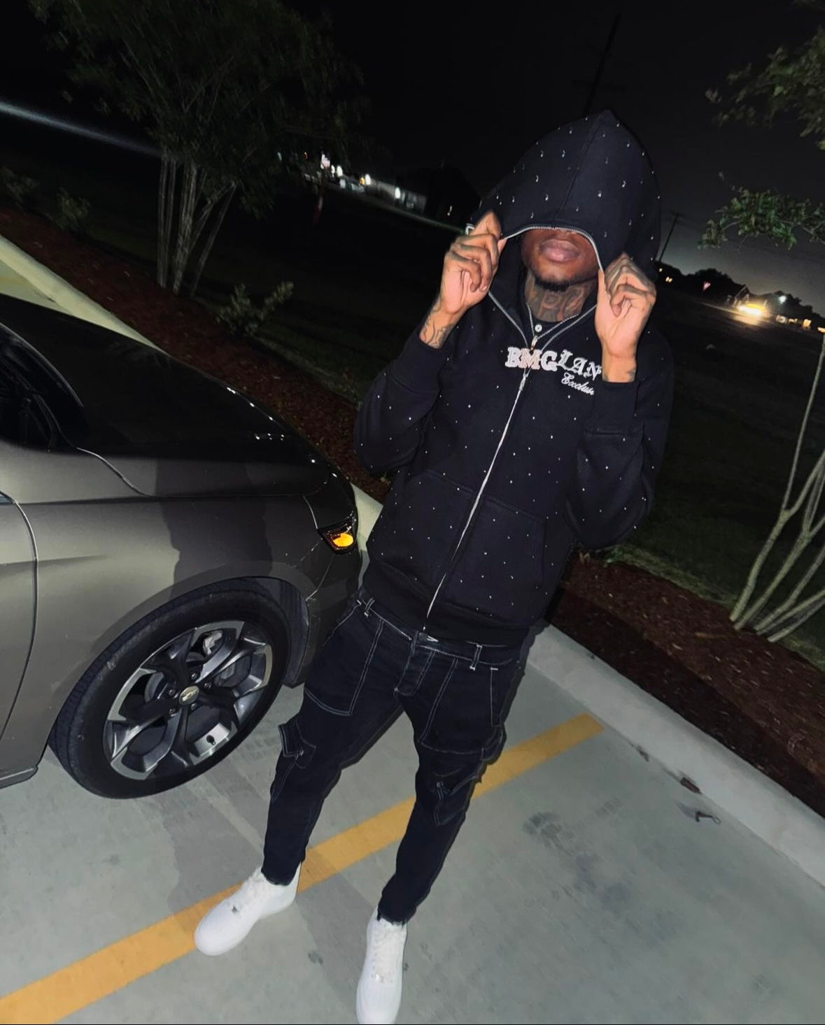 Lando Rhinestone Hoodie